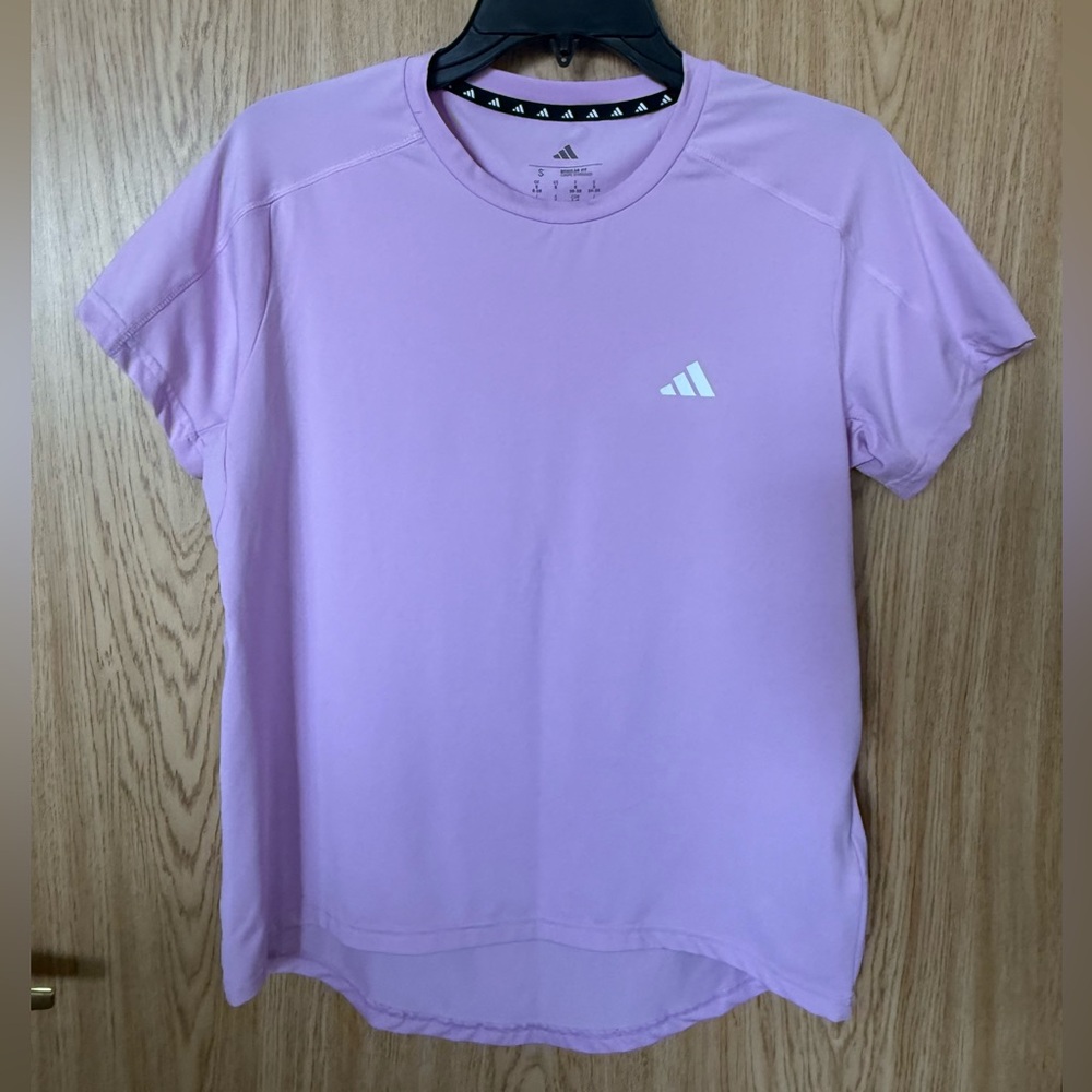 Adidas Light Purple Athletic Tee